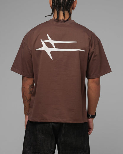 Loiter Ultra Hybrid T-Shirt Brown