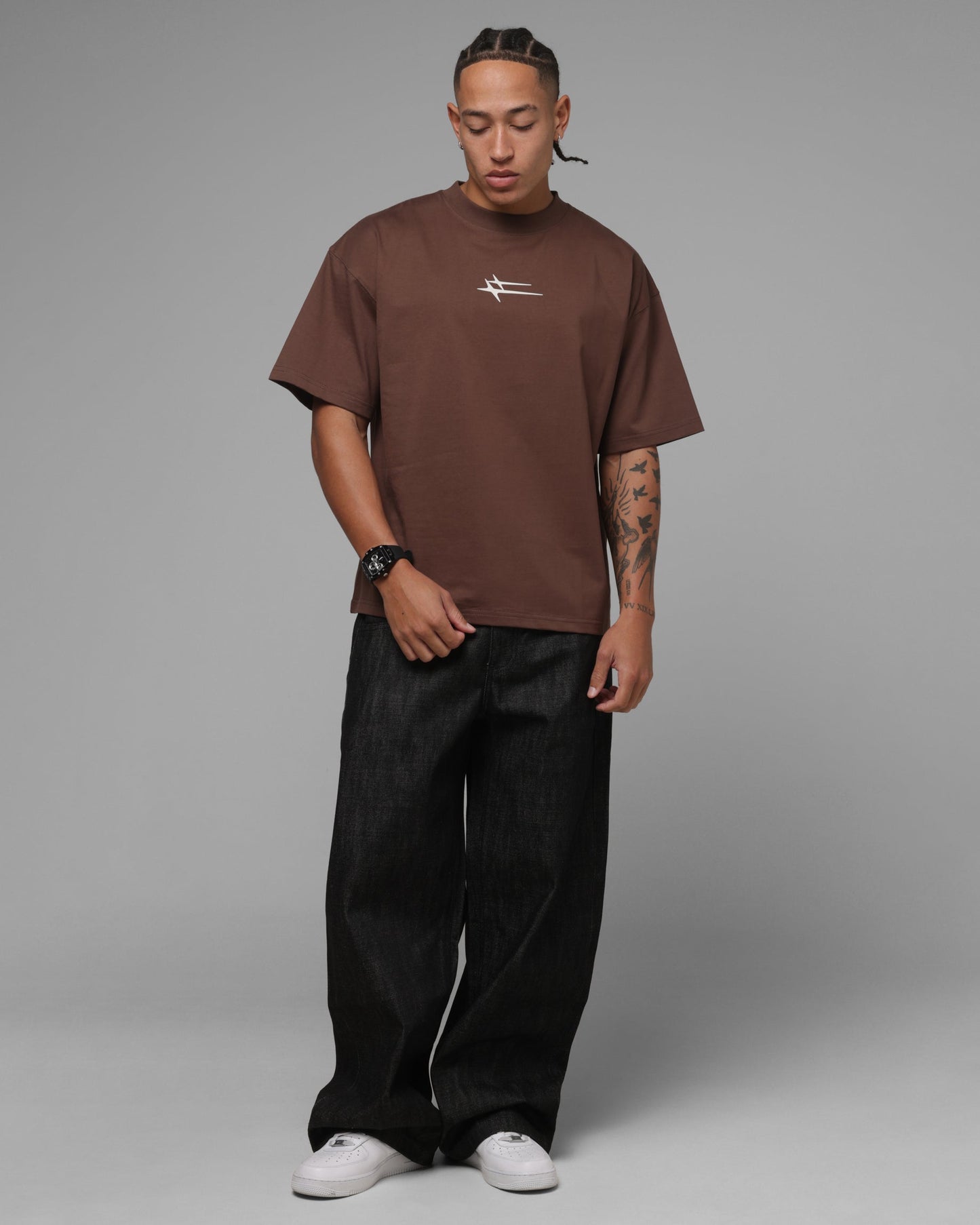 Loiter Ultra Hybrid T-Shirt Brown