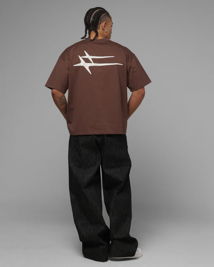 Loiter Ultra Hybrid T-Shirt Brown