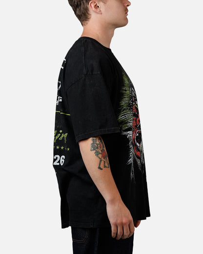 UFC By Culture Kings UFC 250 Alex Pereira T-Shirt Black Acidwash