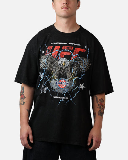 UFC By Culture Kings UFC 250 Freedom T-Shirt Black Acidwash