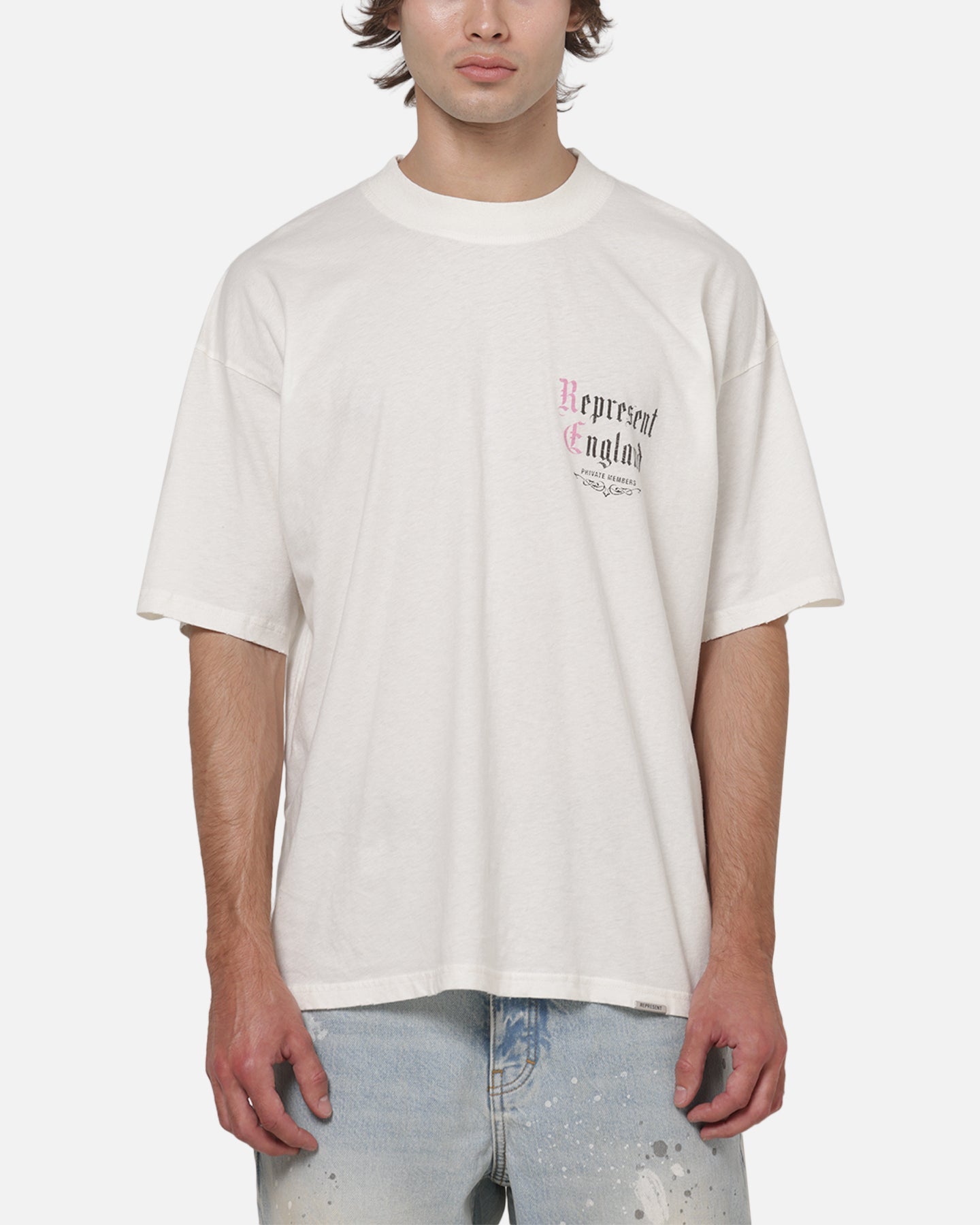 AVILA Represent Private Members T-Shirt Flat White