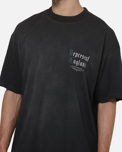 AVILA Represent Private Members T-Shirt Stained Black