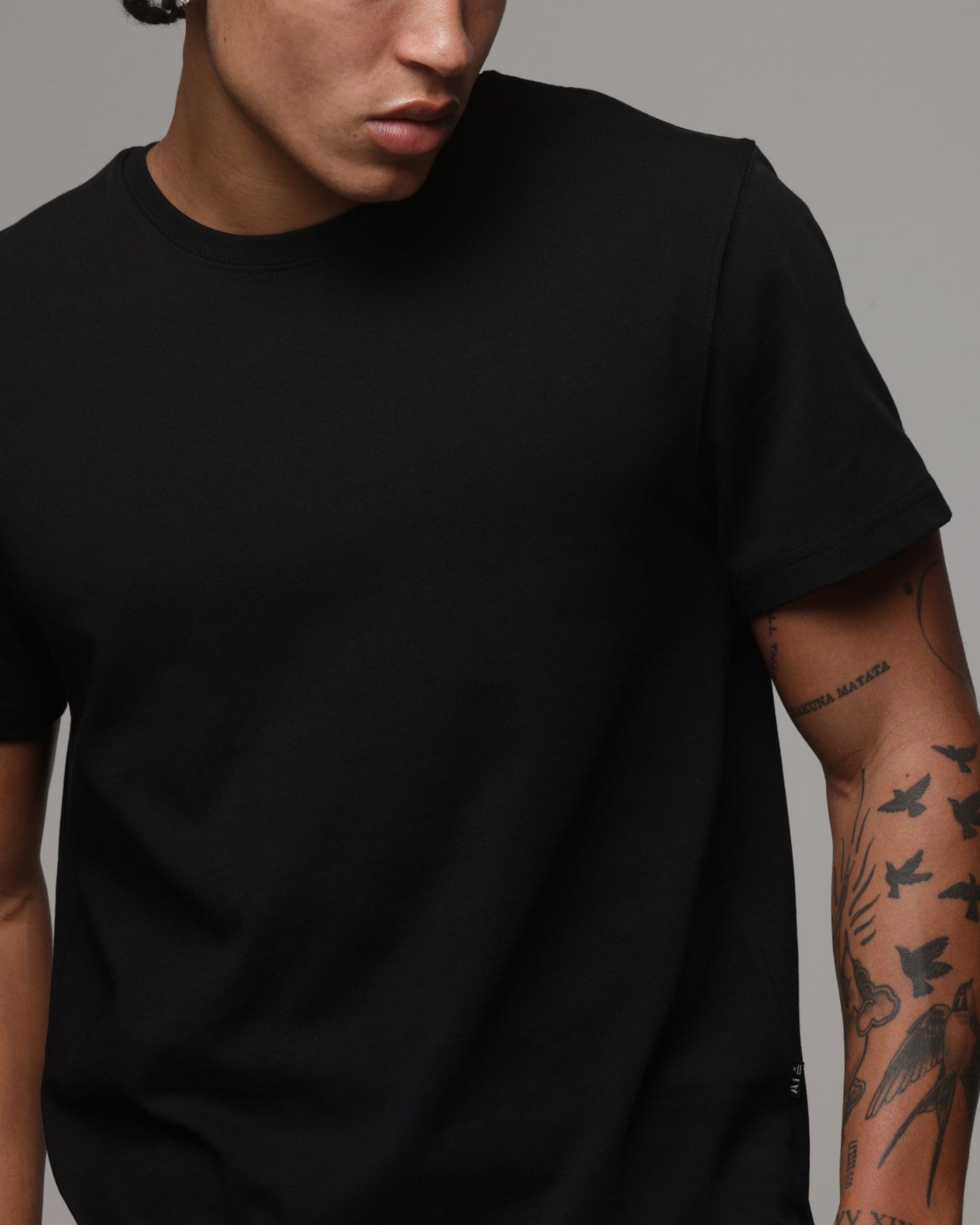 American Thrift Slim Fit T-Shirt Black