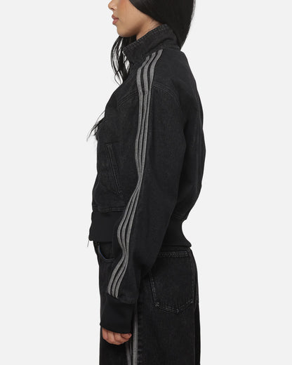 AVILA Adidas Women's Firebird Denim Track Jacket True Black