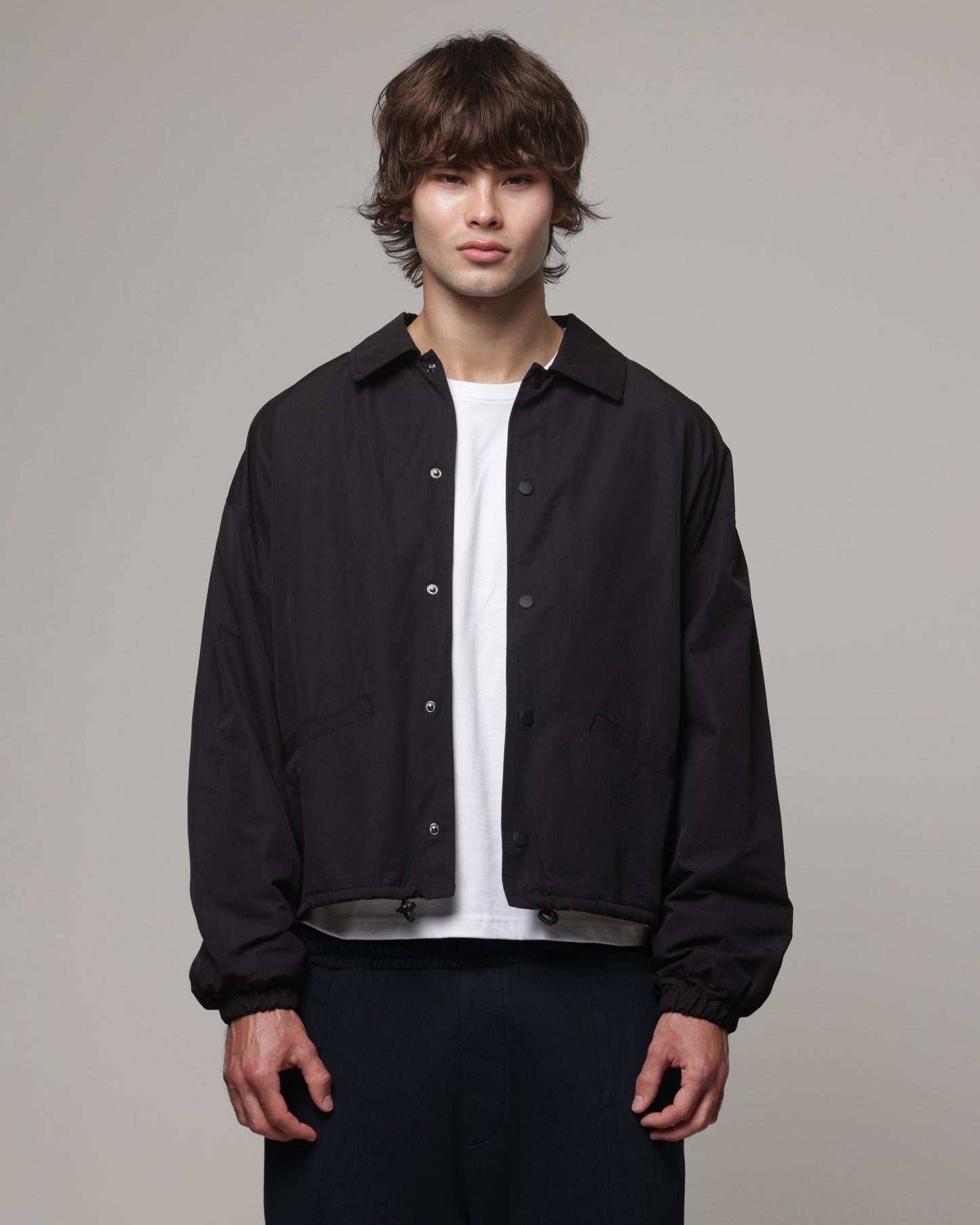 AVILA American Thrift Coaches Jacket Washed Black