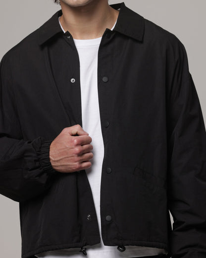 AVILA American Thrift Coaches Jacket Washed Black