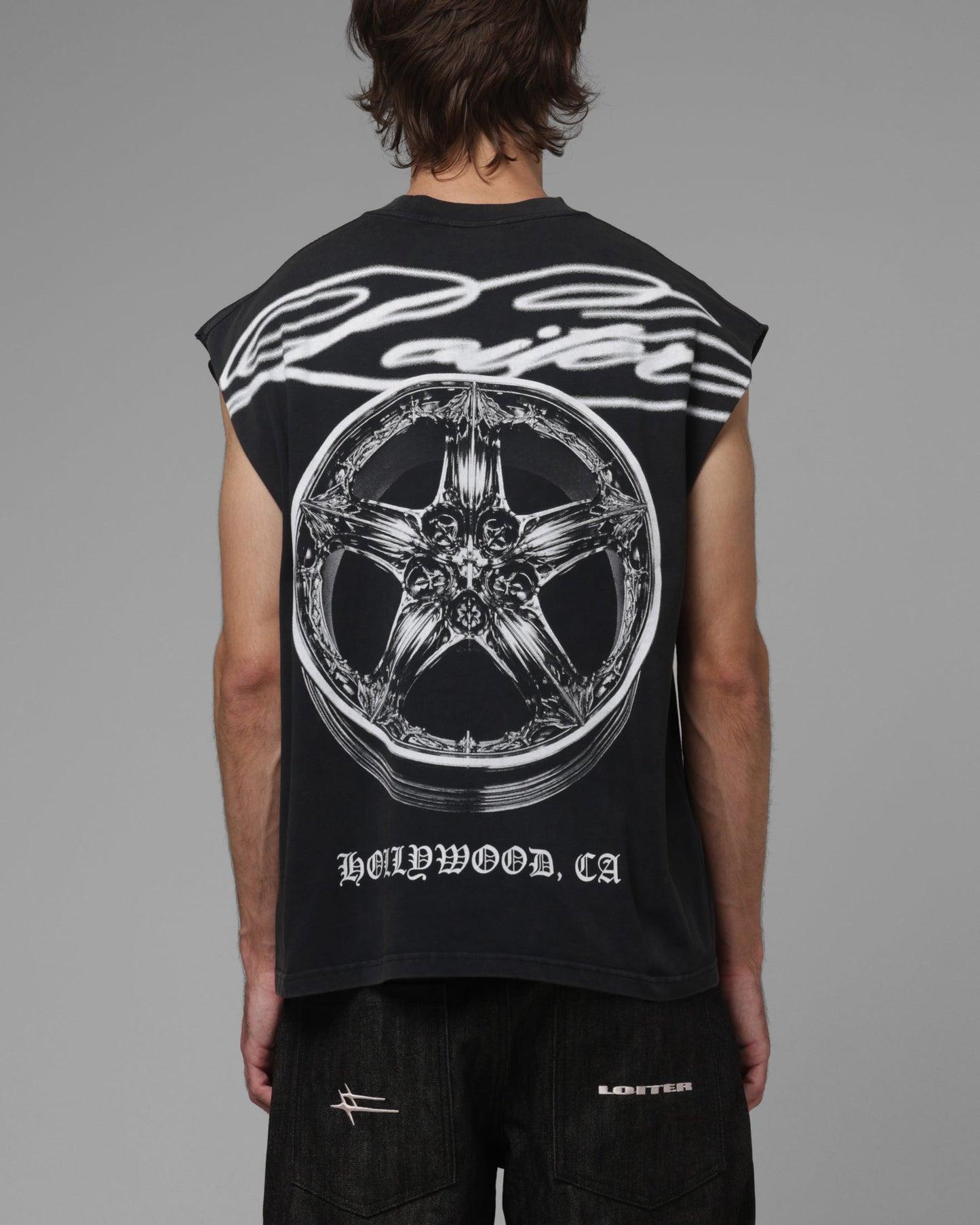 AVILA Loiter Body Shop Muscle T-Shirt Black