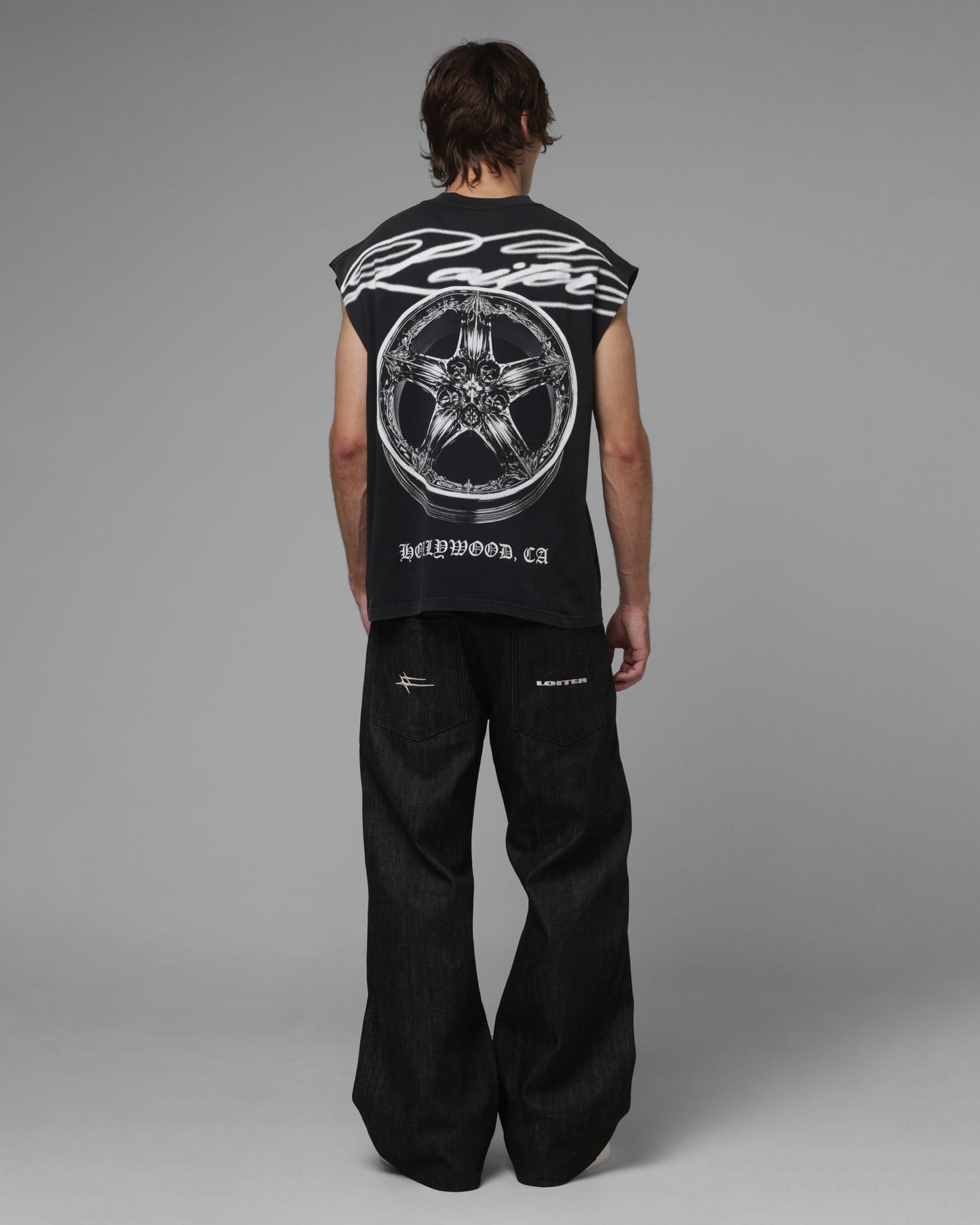 AVILA Loiter Body Shop Muscle T-Shirt Black