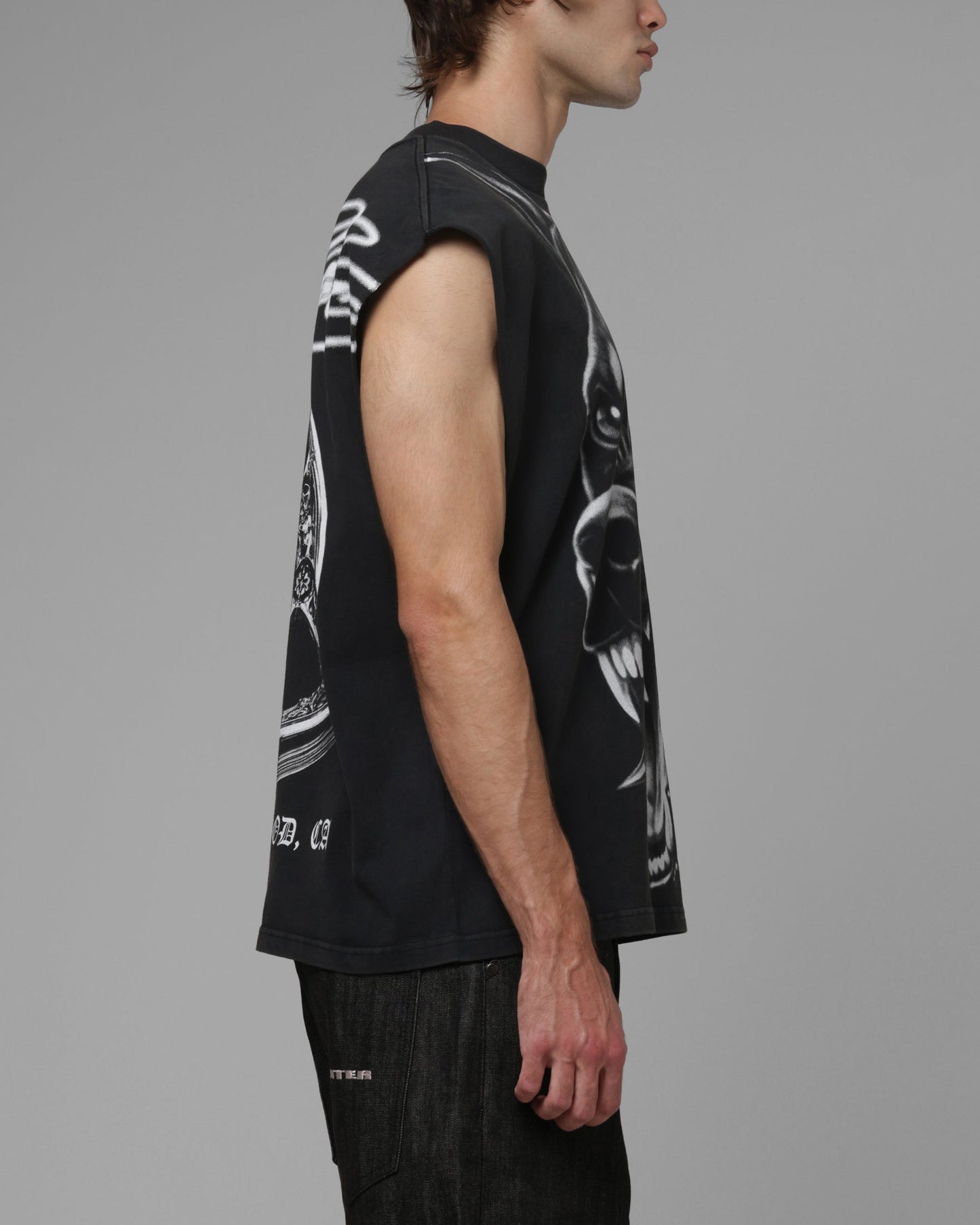 AVILA Loiter Body Shop Muscle T-Shirt Black