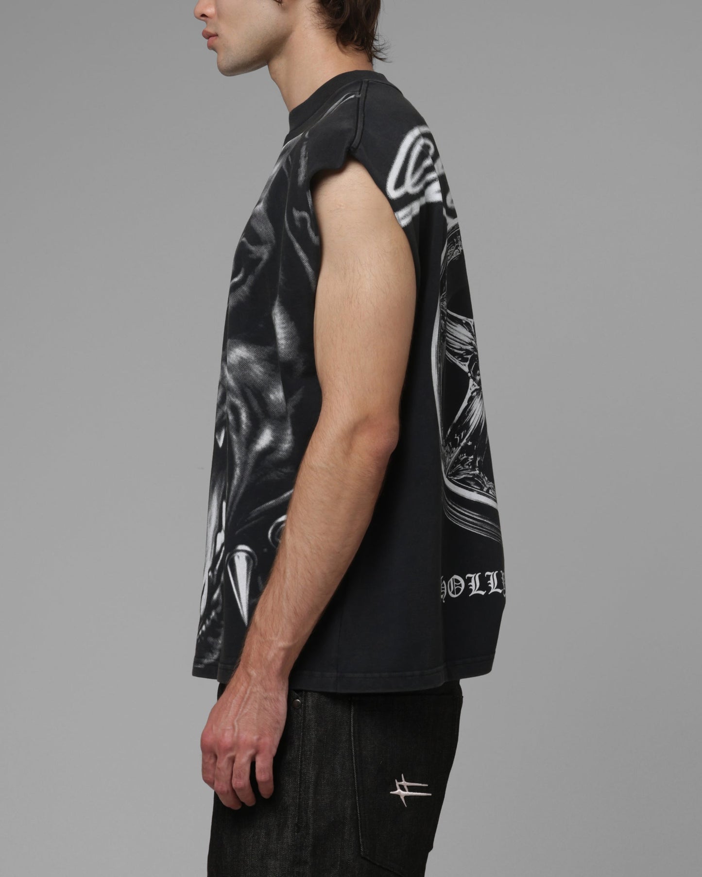 AVILA Loiter Body Shop Muscle T-Shirt Black