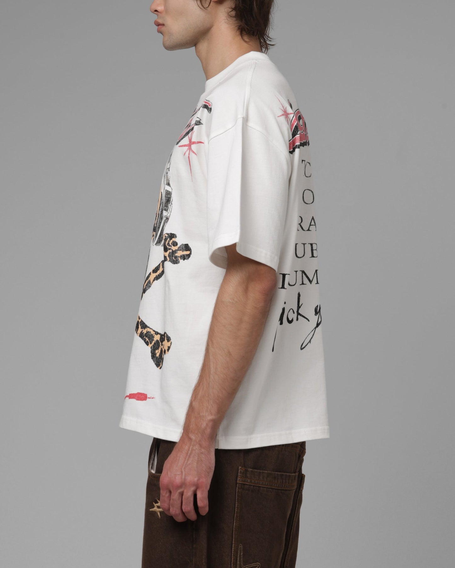 AVILA Loiter Noize T-Shirt White