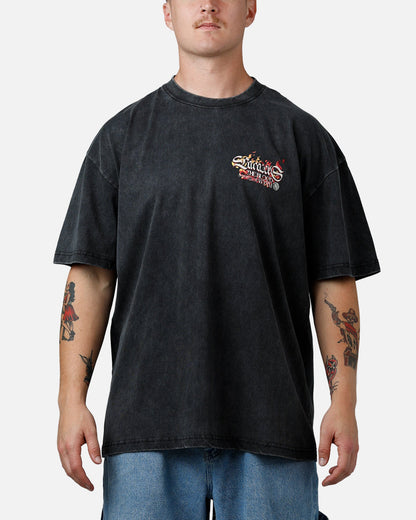 73Studio X House Of The Dragon The Blood Wryn T-Shirt Black Wash
