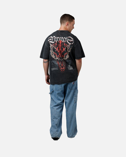73Studio X House Of The Dragon The Blood Wryn T-Shirt Black Wash