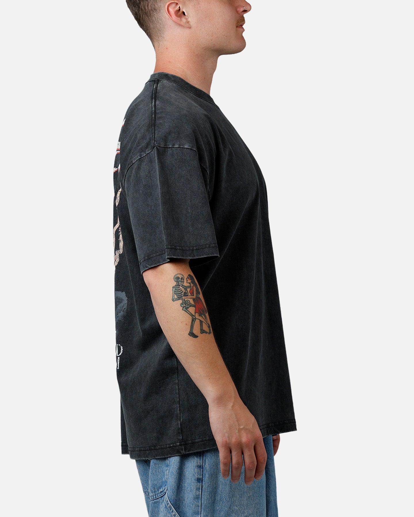 73Studio X House Of The Dragon The Blood Wryn T-Shirt Black Wash