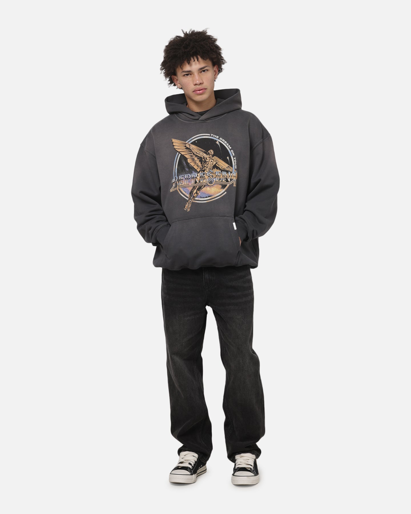 Represent Golden Tour Hoodie Sunfaded Grey