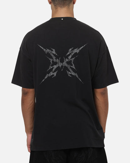 Saint Morta La Familia T-Shirt Washed Black