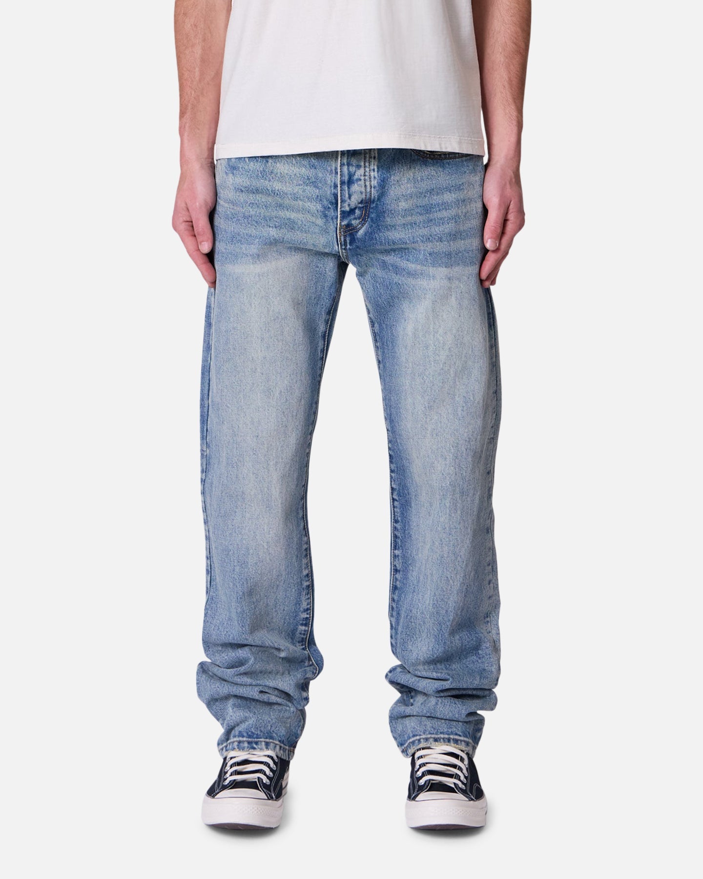 AVILA MNML Straight Jeans Medium Blue