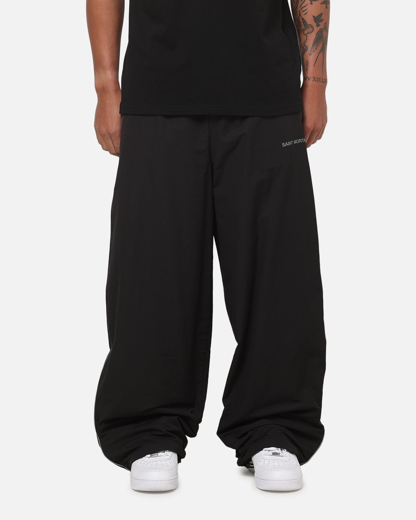 Saint Morta Athltc Training Pants Black/Port