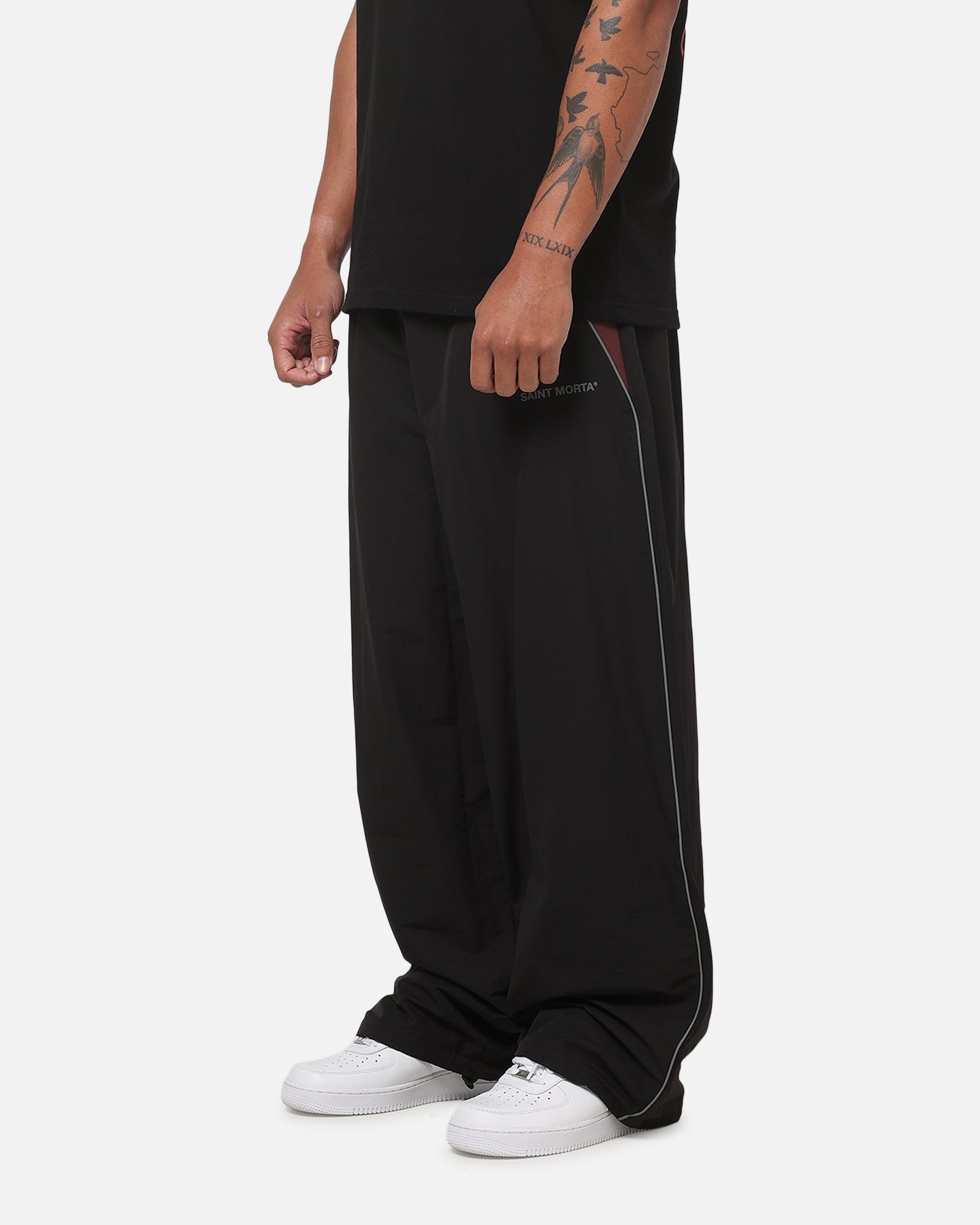 Saint Morta Athltc Training Pants Black/Port