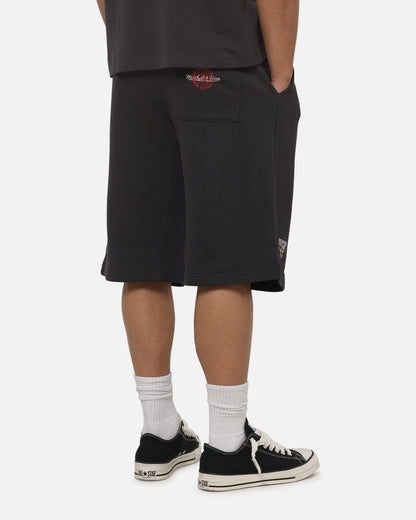 Mitchell & Ness Chicago Bulls Overprint Shorts Washed Black