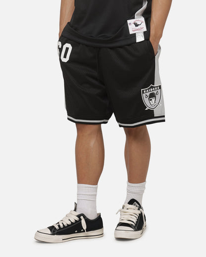 Mitchell & Ness Las Vegas Raiders Established Mesh Shorts Black