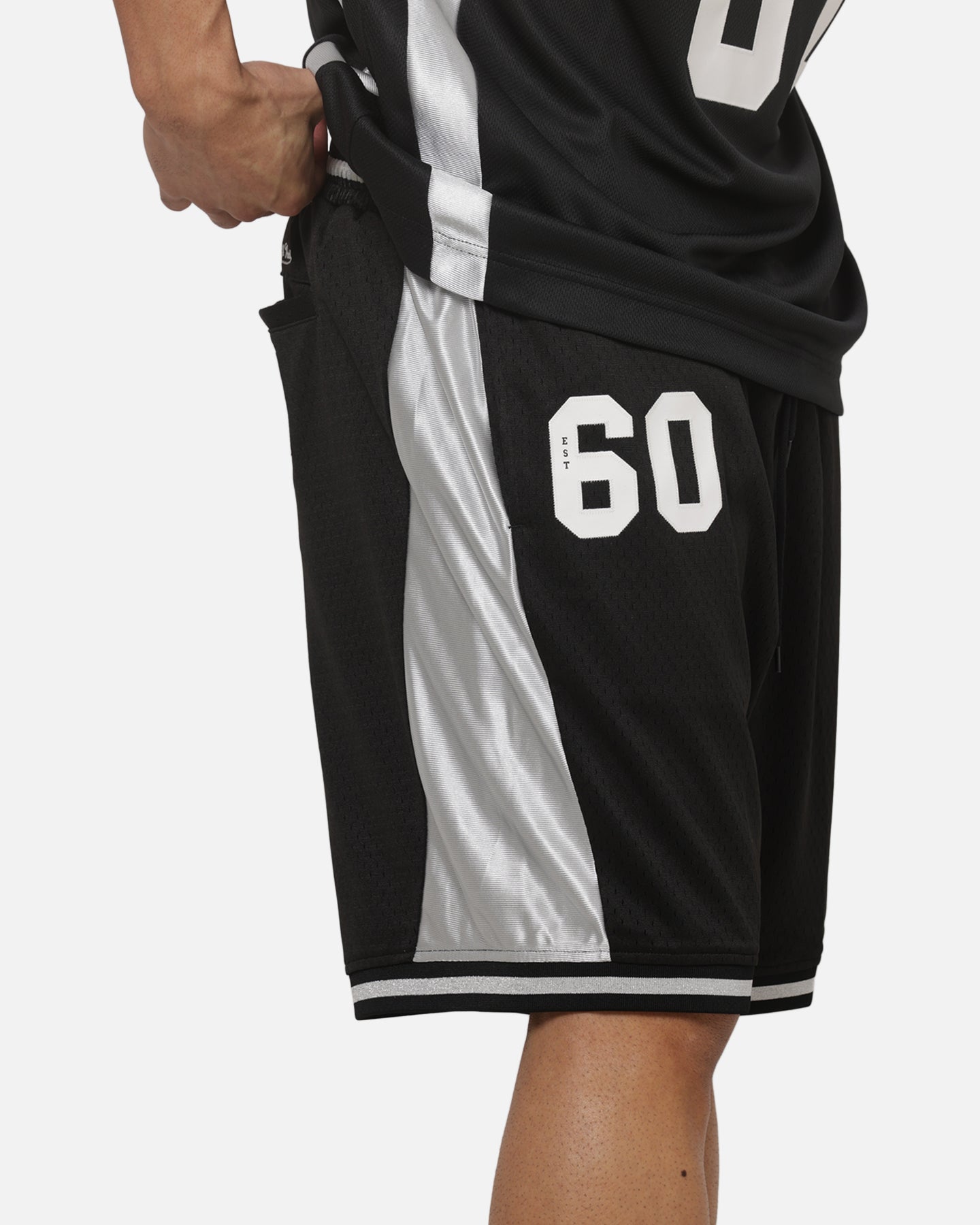 Mitchell & Ness Las Vegas Raiders Established Mesh Shorts Black