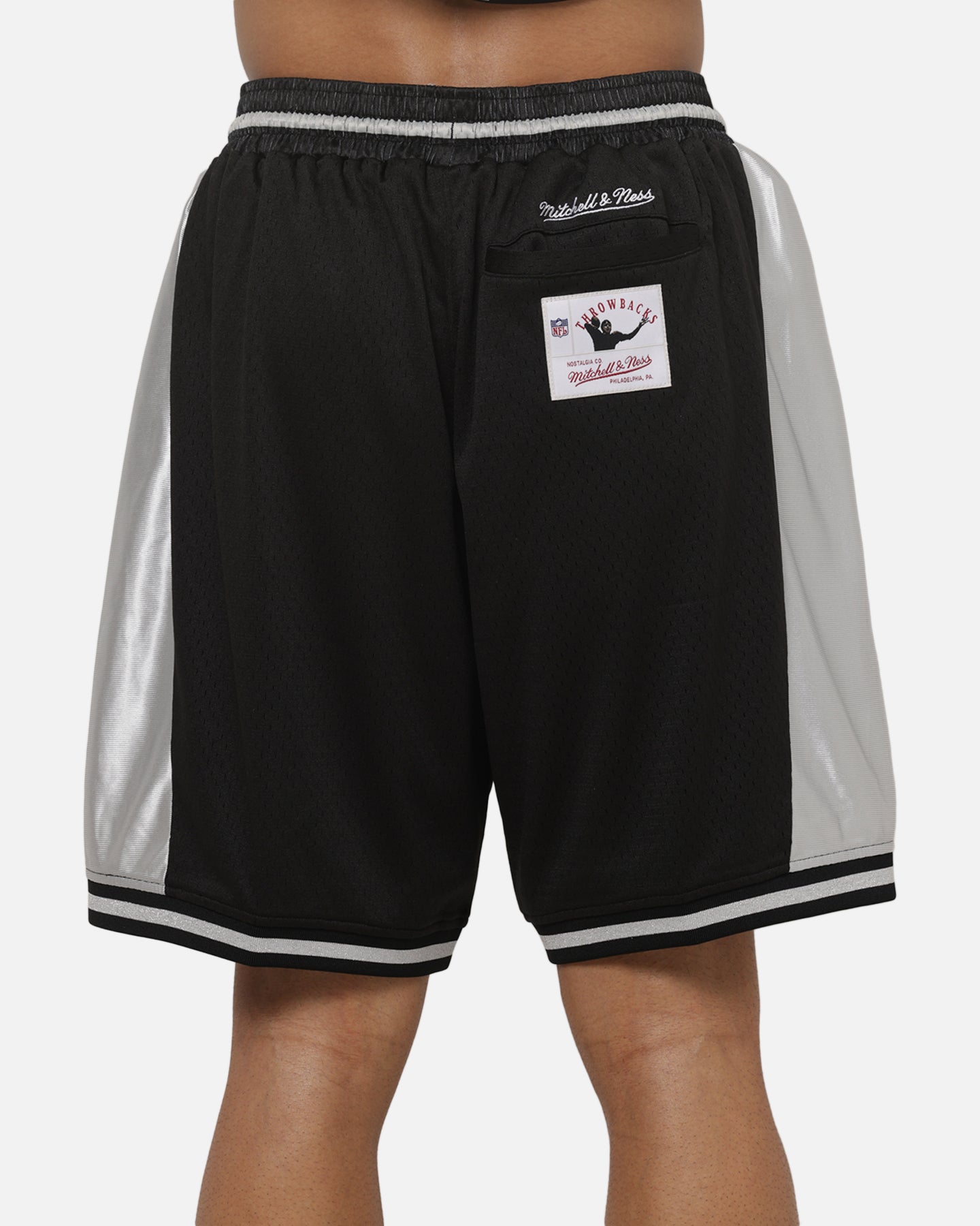 Mitchell & Ness Las Vegas Raiders Established Mesh Shorts Black