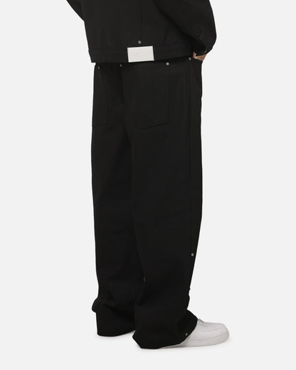 Saint Morta Amplus Crucible Jeans Black Wax Indigo