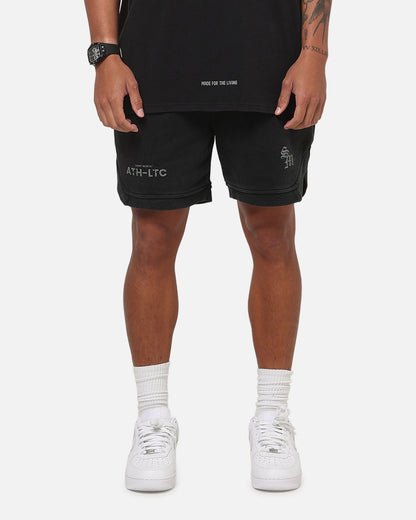 Saint Morta ATH-LTC Fleece Shorts Pigment Black