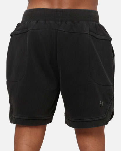 Saint Morta ATH-LTC Fleece Shorts Pigment Black