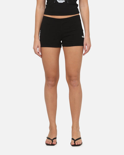 Ed Hardy Women's Crossed Mini Shorts Black