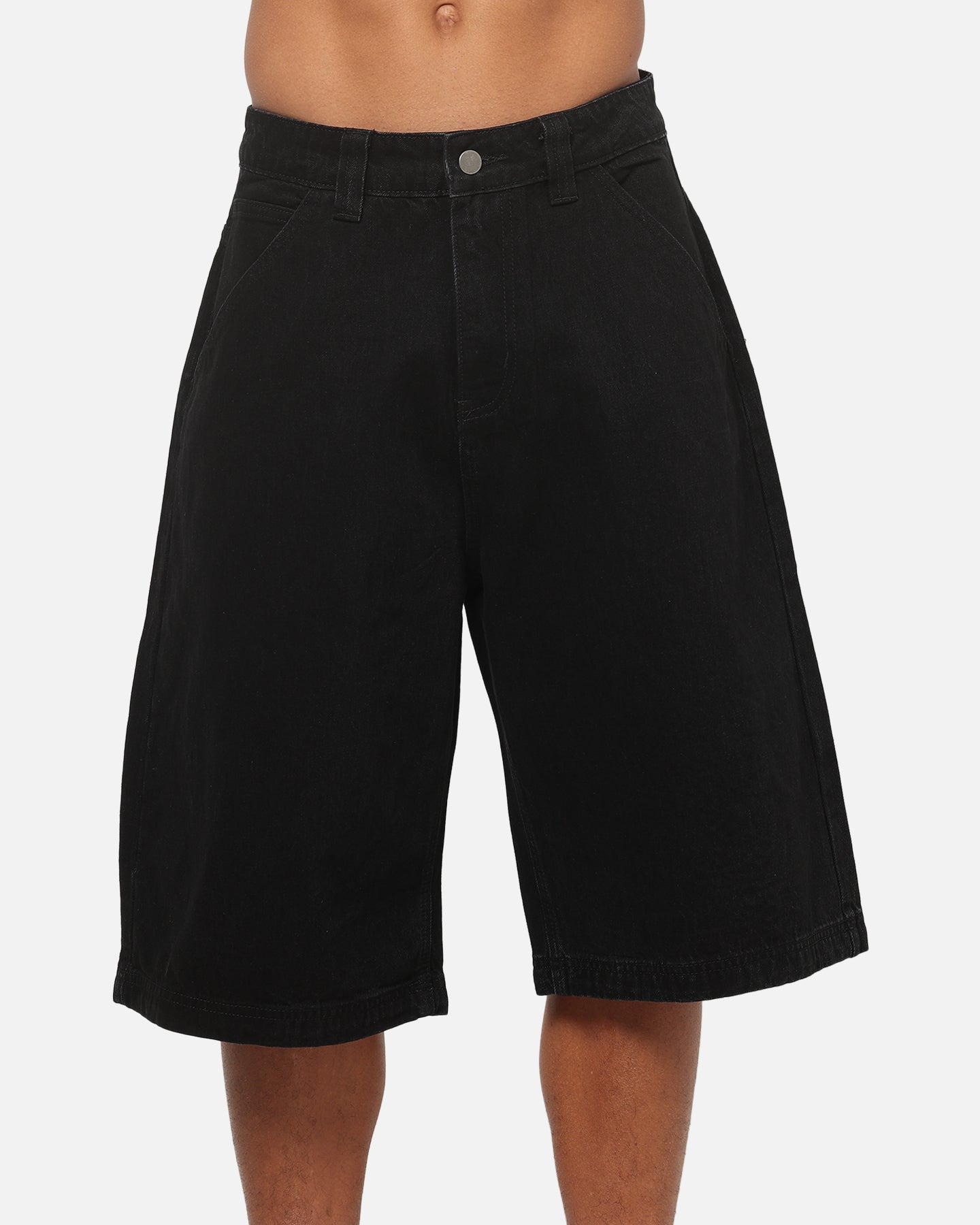 Ed Hardy Dragon Rhinestone Jorts Black