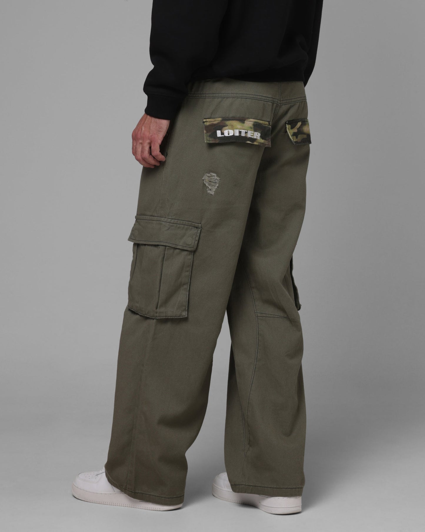 Loiter Spitfire Cargo Pants Green