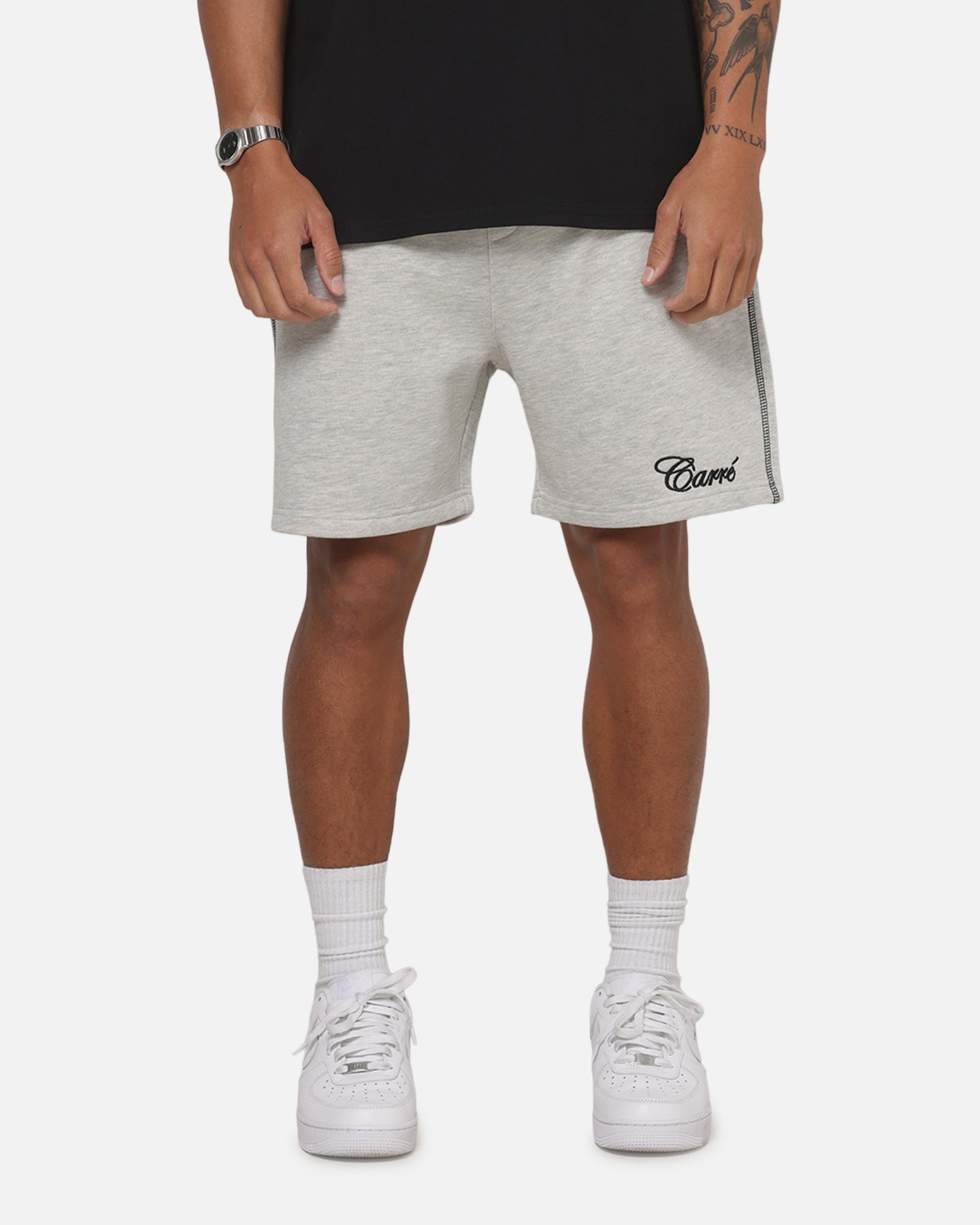 Carre Corrupt 2.0 Sweat Shorts Grey Marle
