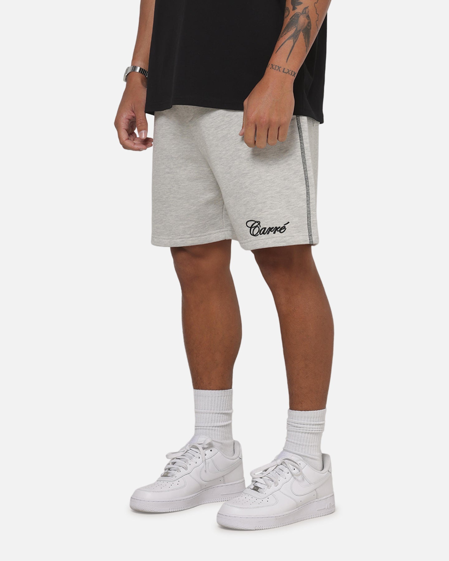Carre Corrupt 2.0 Sweat Shorts Grey Marle