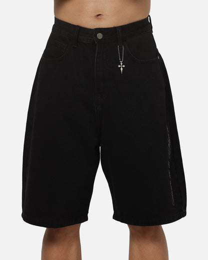 Saint Morta Umbra Renaissance Jorts Black Shadow V2