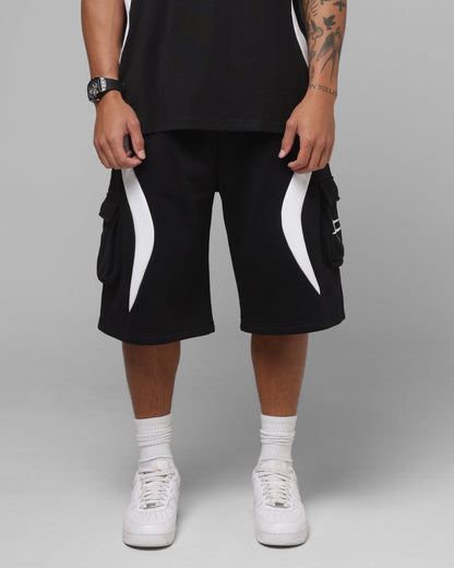 Loiter Hybrid Tek Cargo Shorts Black