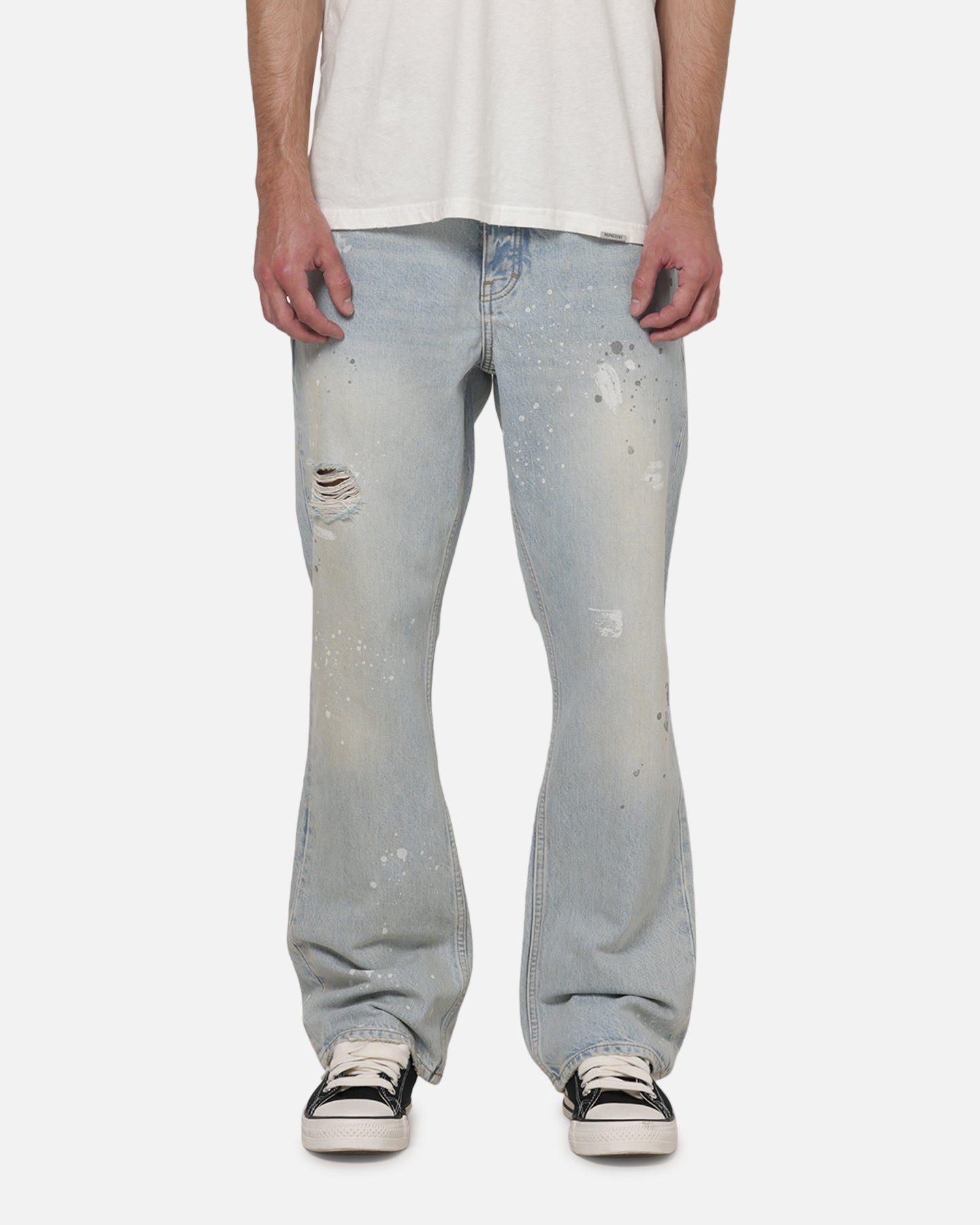 AVILA Represent Painted Denim Jeans Coastal Blue