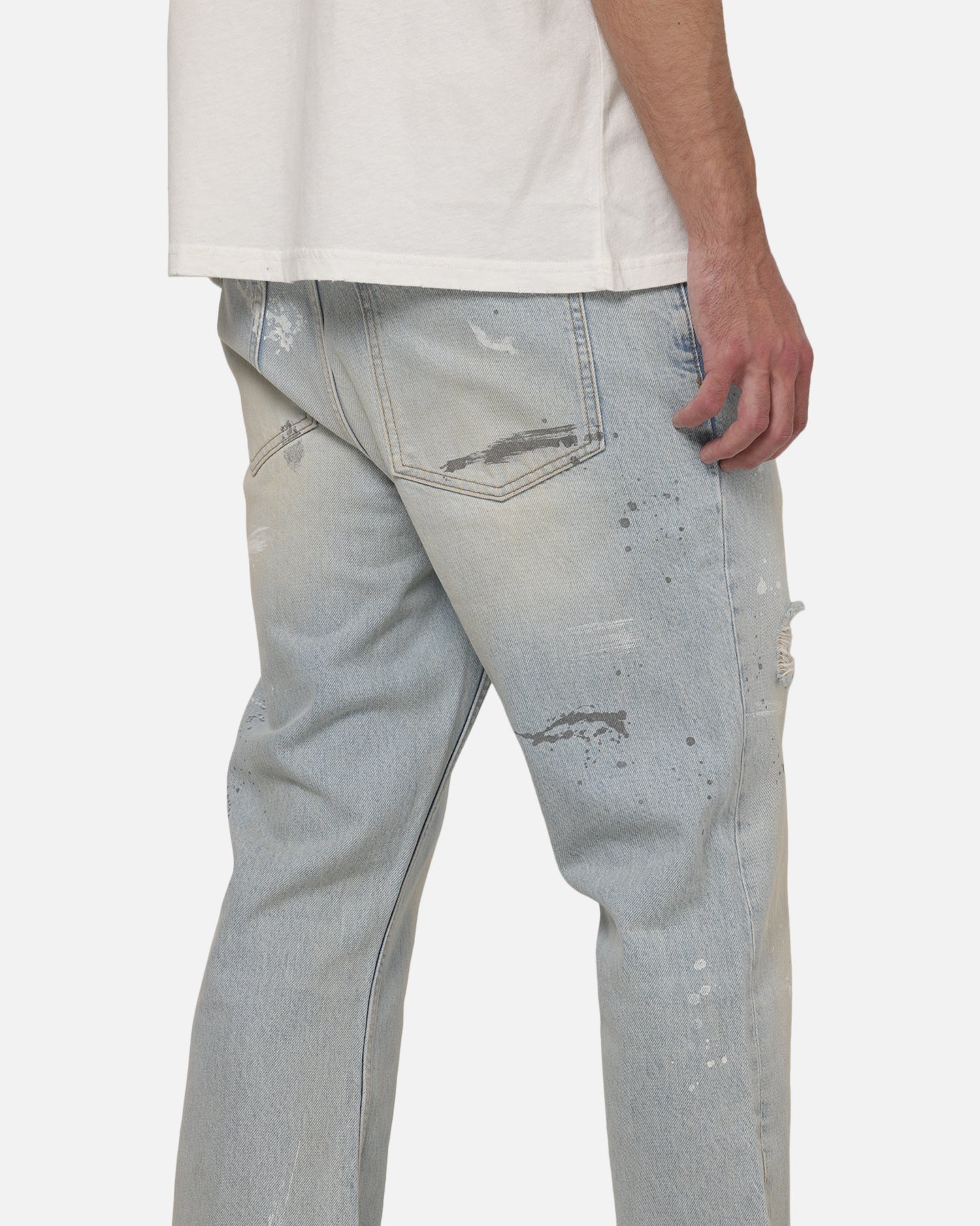 AVILA Represent Painted Denim Jeans Coastal Blue