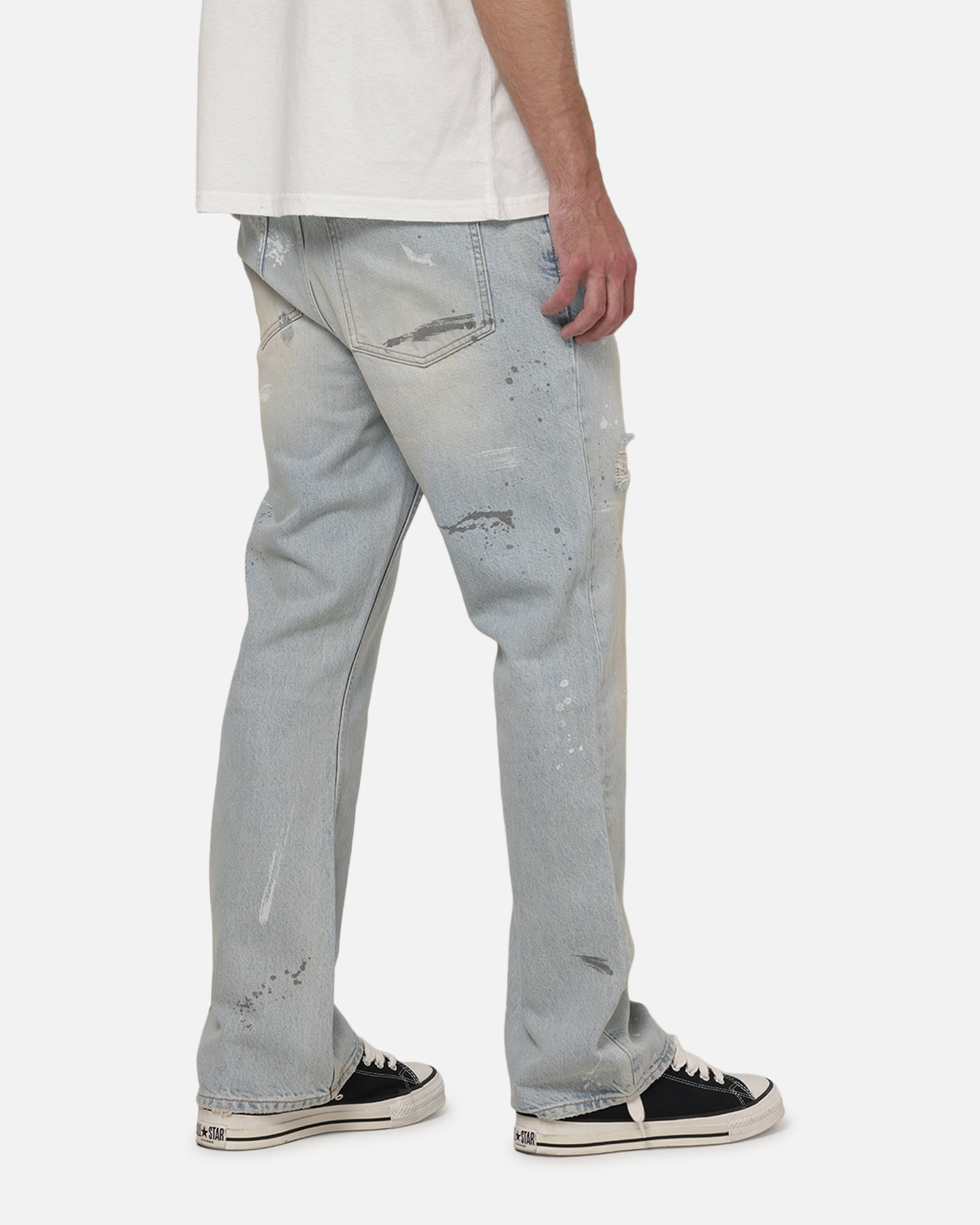 AVILA Represent Painted Denim Jeans Coastal Blue