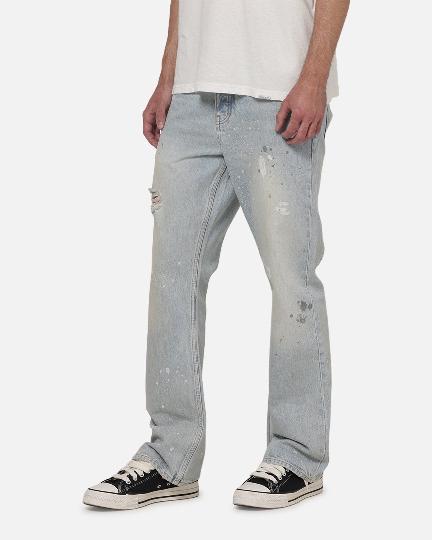 AVILA Represent Painted Denim Jeans Coastal Blue