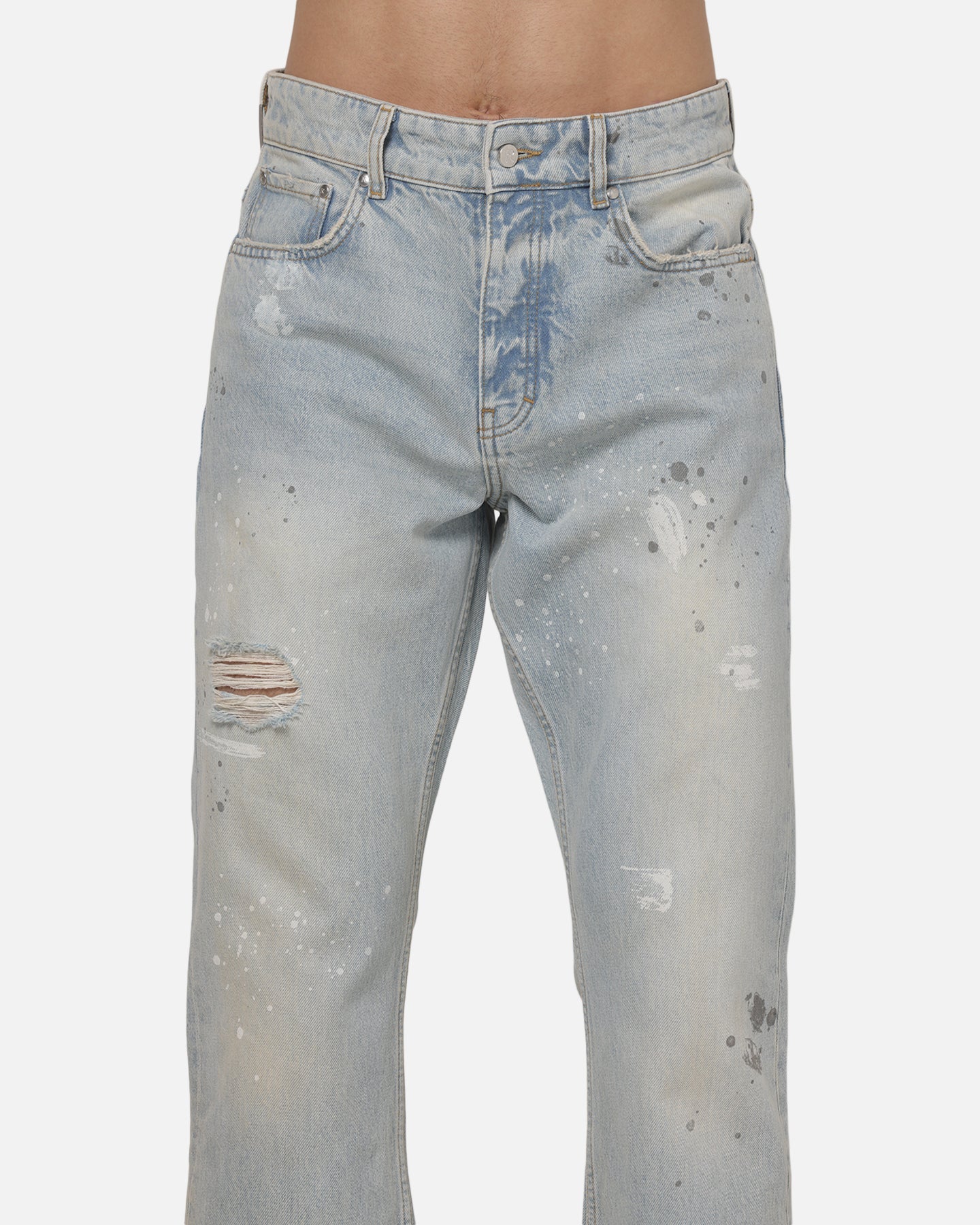 AVILA Represent Painted Denim Jeans Coastal Blue