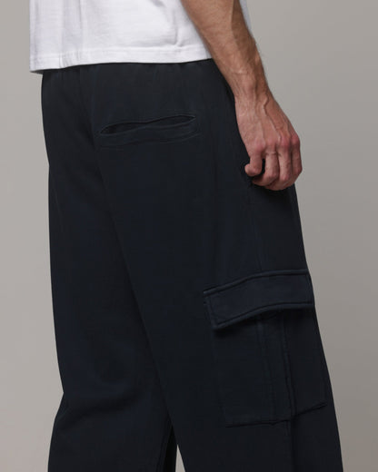 AVILA American Thrift Cargo Wide Leg Track Pants Washed