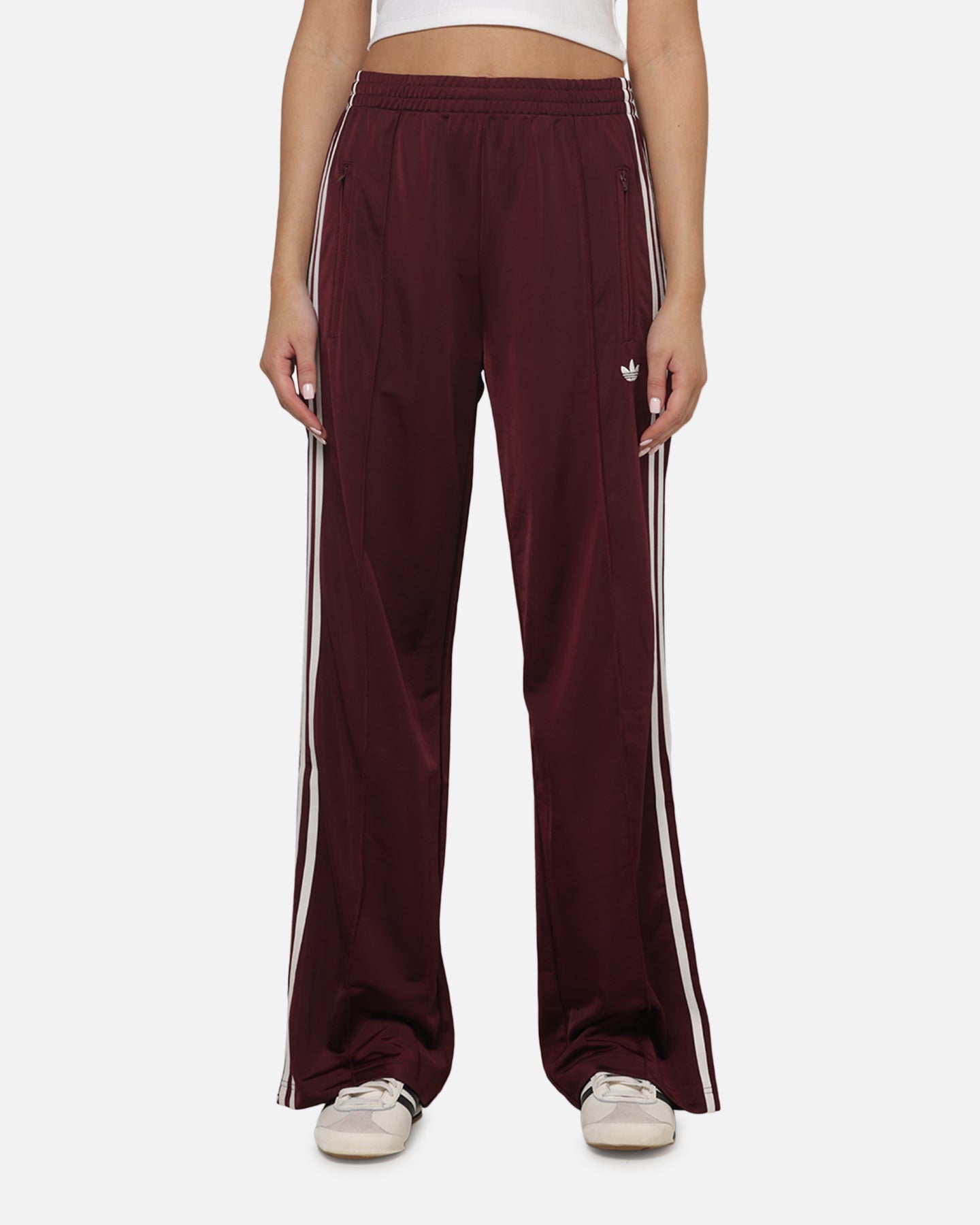 AVILA Adidas Women's Firebird Trackpants Maroon/Cream