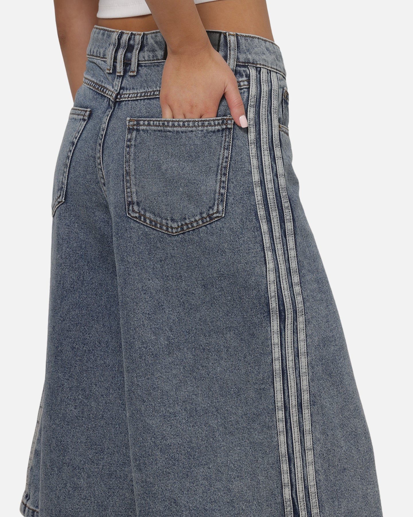 AVILA Adidas Women's Jorts Worn Blue