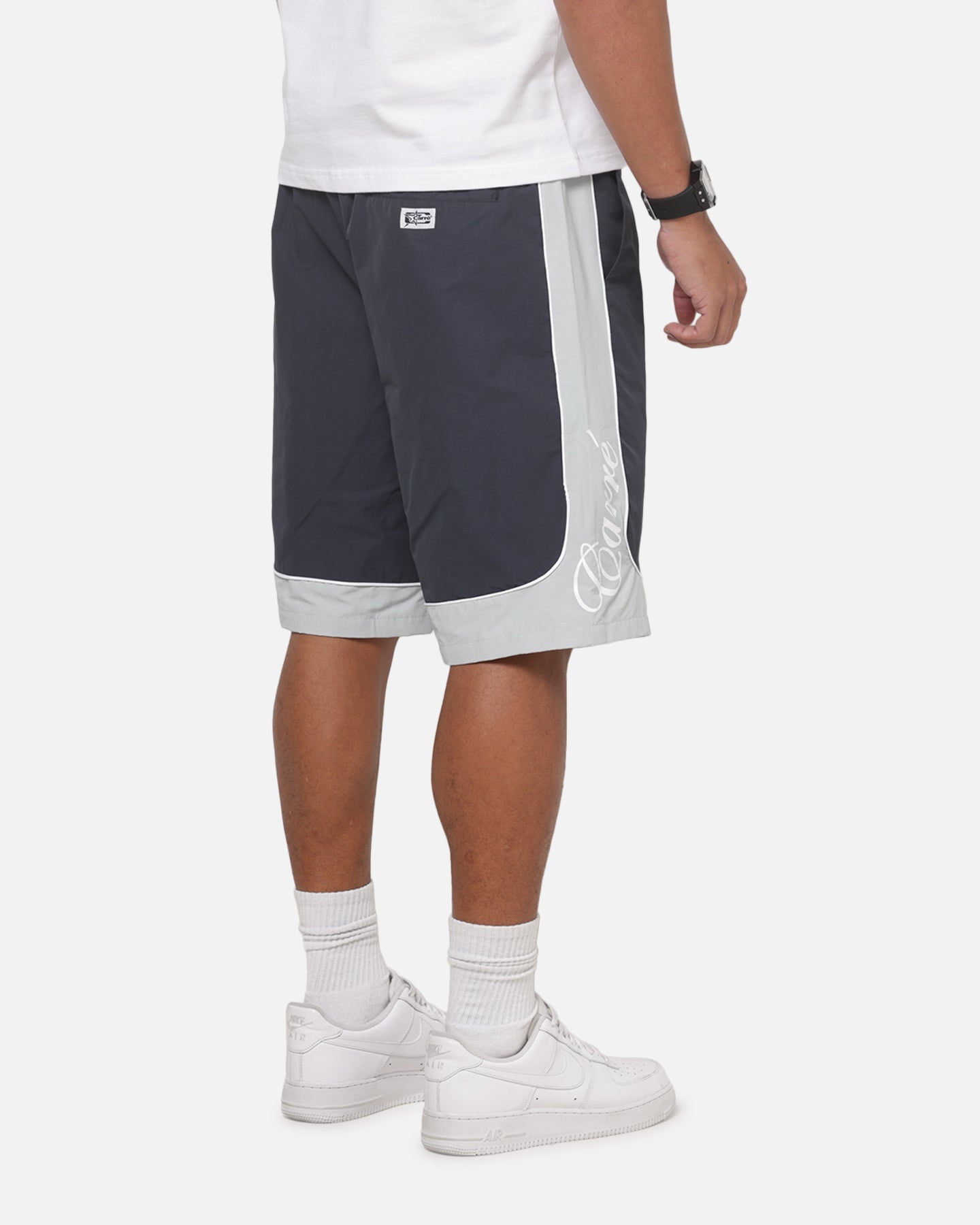 Carre Script Boardshorts Navy/Blue