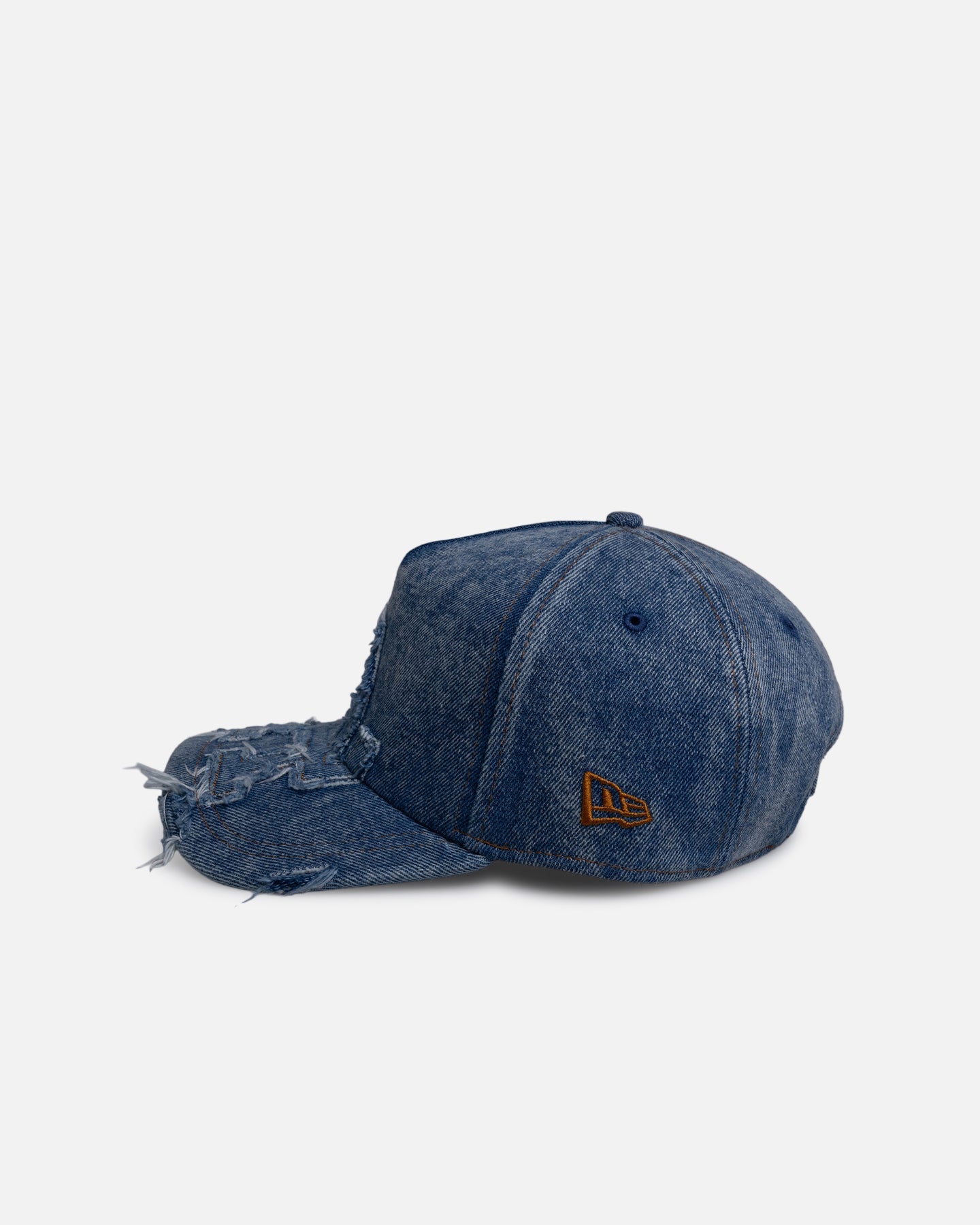 New Era Los Angeles Dodgers 'Denim Over' 9FORTY A-Frame Strapback Denim