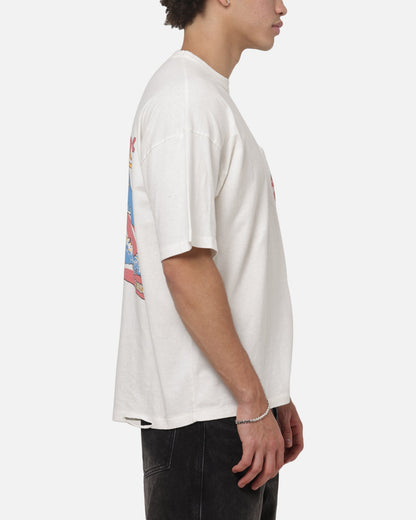 Represent Beach Boys Americas Band T-Shirt Flat White