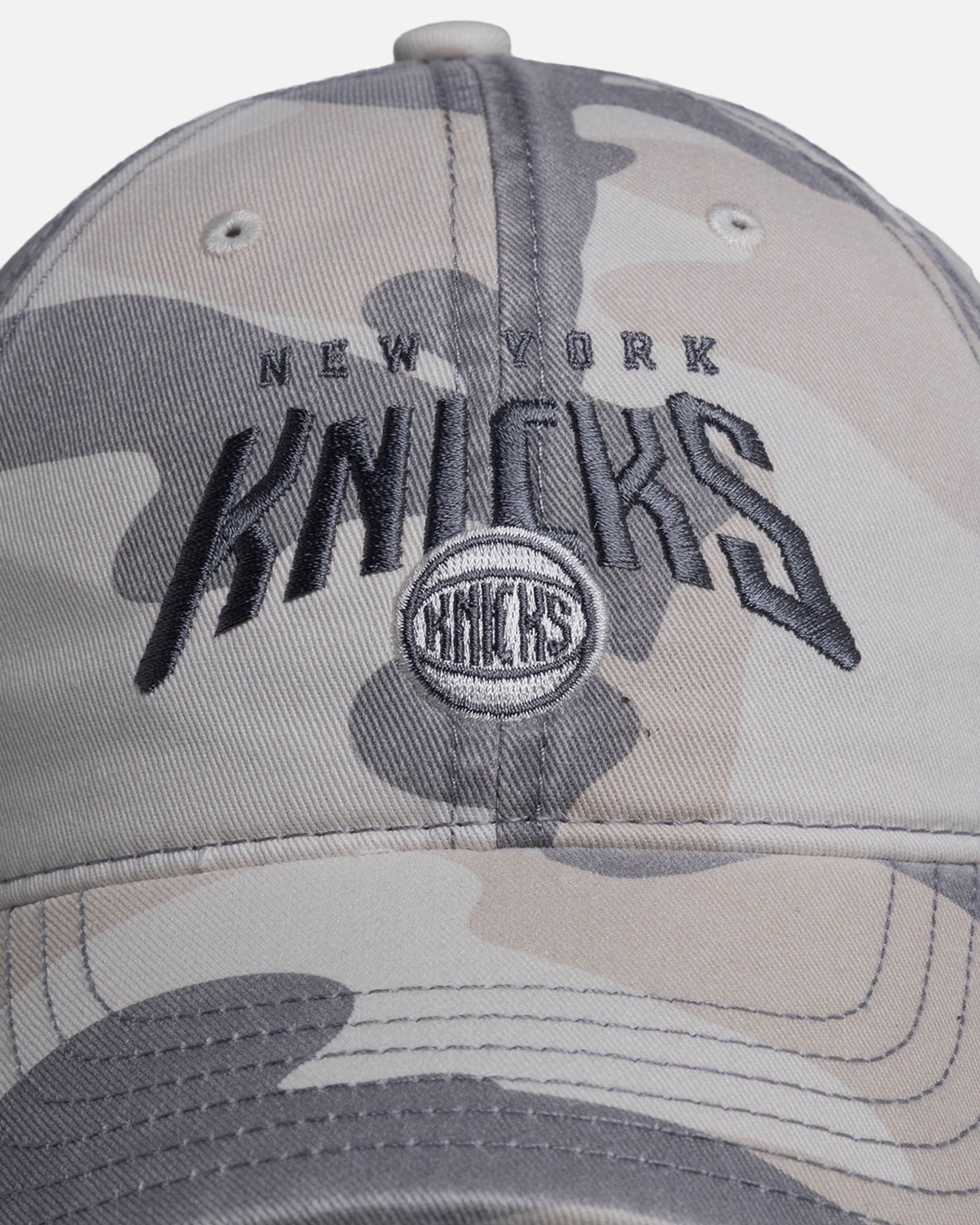 Mitchell & Ness New York Knicks 'Snow Camo' Dad Fit Strapback Snow Camo